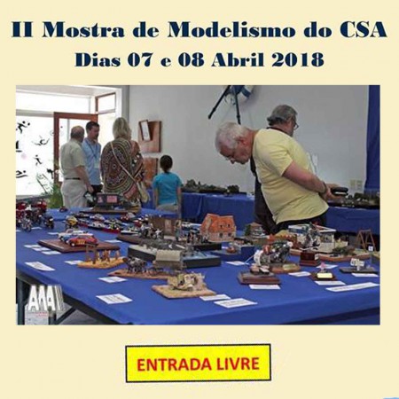 7 e 8-4-2018 - ll Mostra de Modelismo do CSA